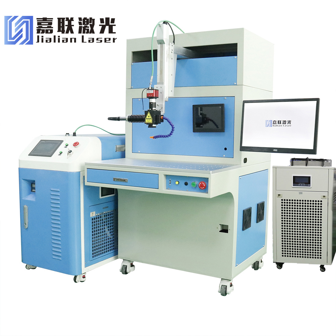 不銹鋼門(mén)把手激光焊接